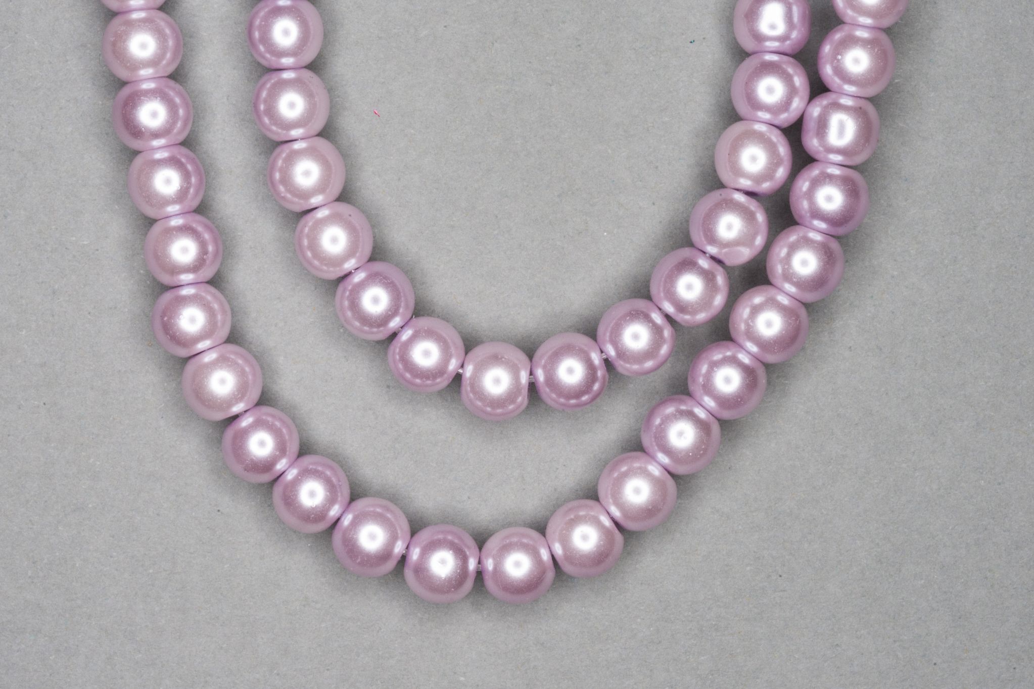 Heather Pearl Glass Beads