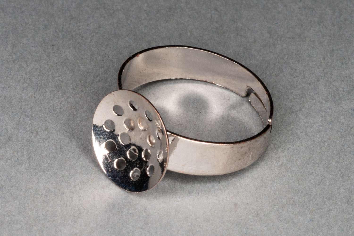 Silver Sieve Ring Base