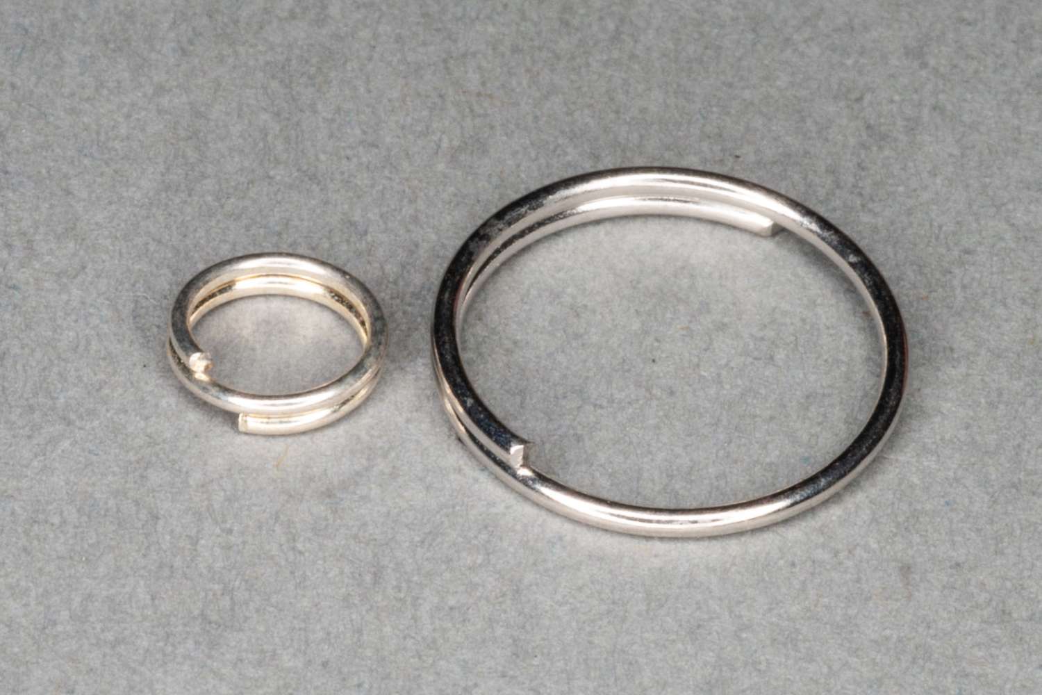 Silver Plated Split Ring
