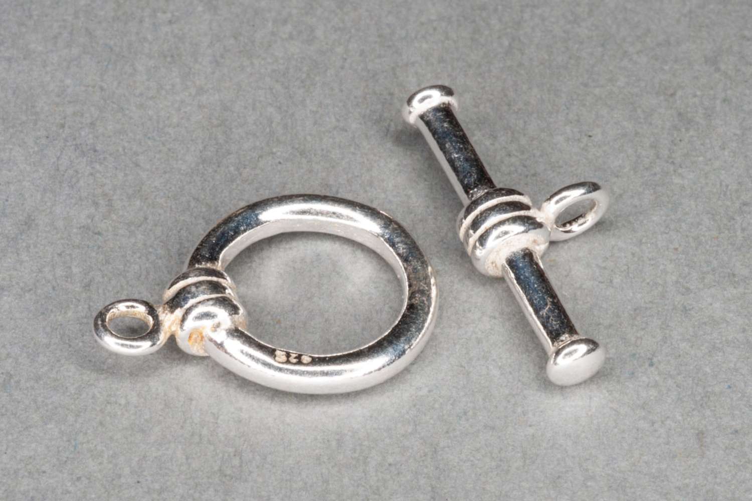 Sterling Silver Small T-Bar Clasp