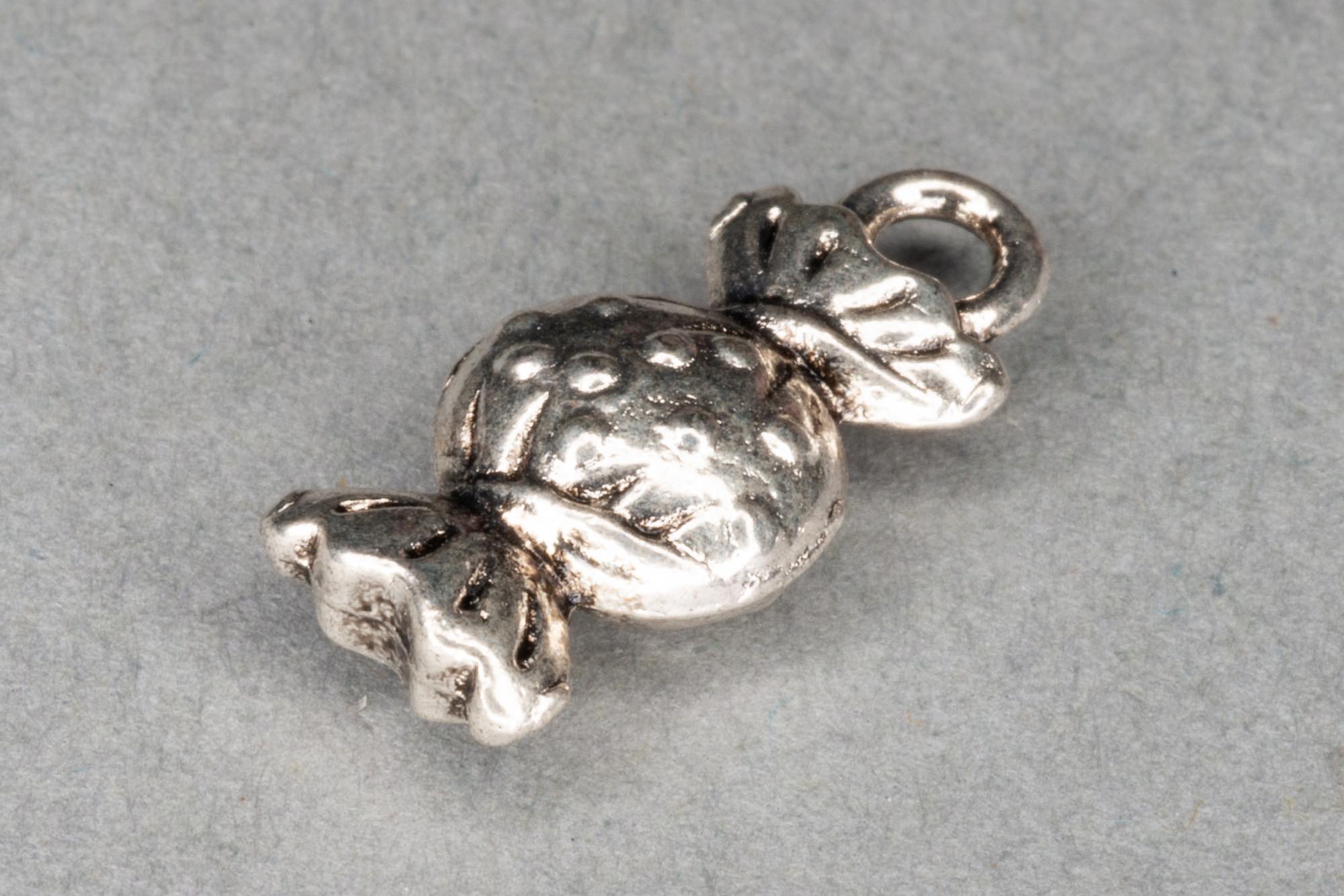 Antique Silver Sweet Charm 15x8mm