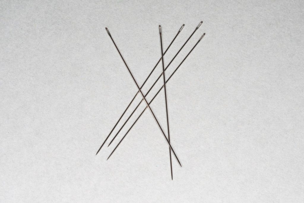 Fine Beading Needles / 5 Pack Abacus Beads