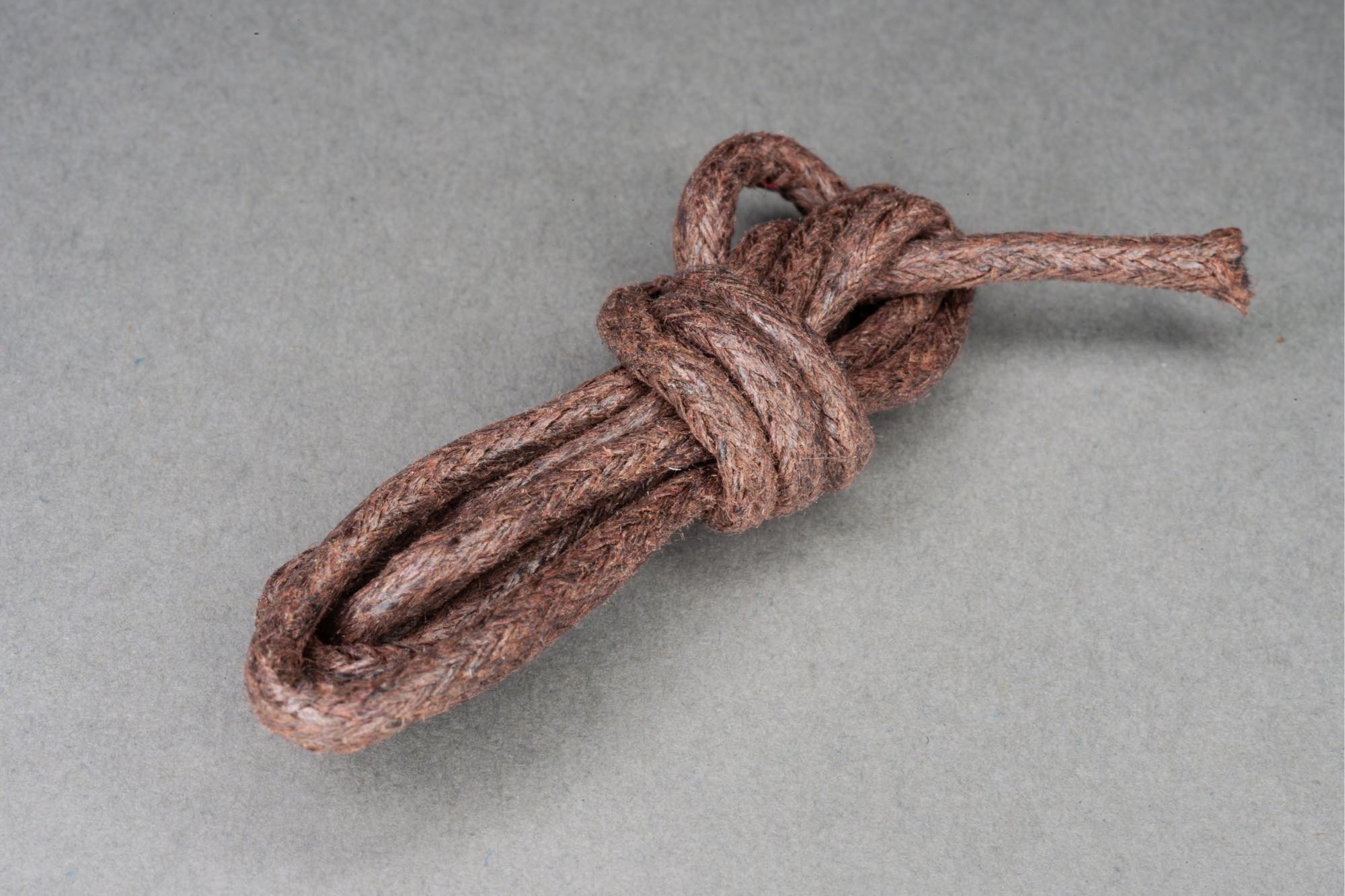 Brown Cotton Cord 2mm, Imitation Leather