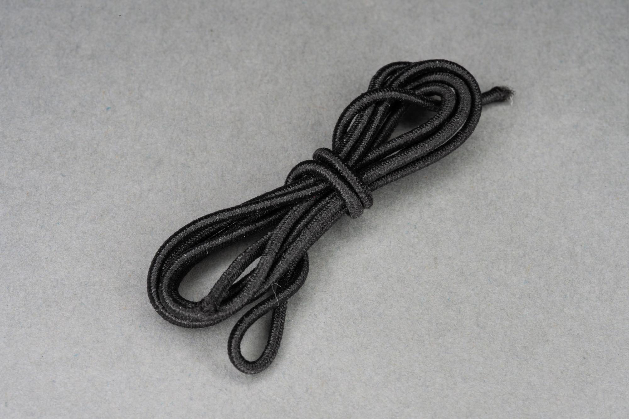 Black Cord Elastic 1mm