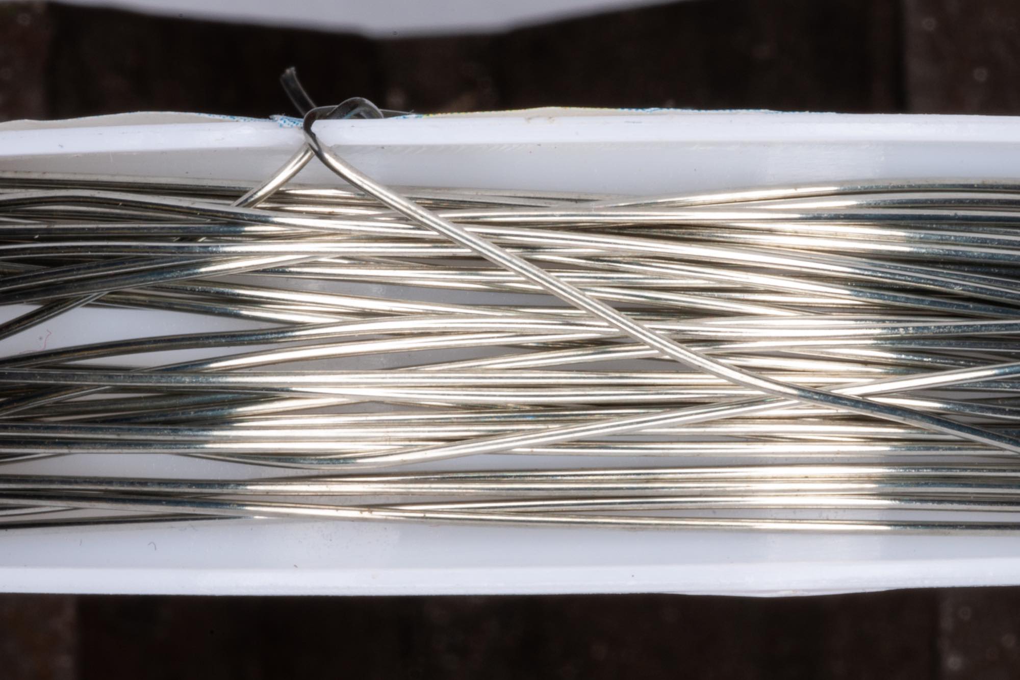 Silver Plated Copper Wire, Roll 0.3mm